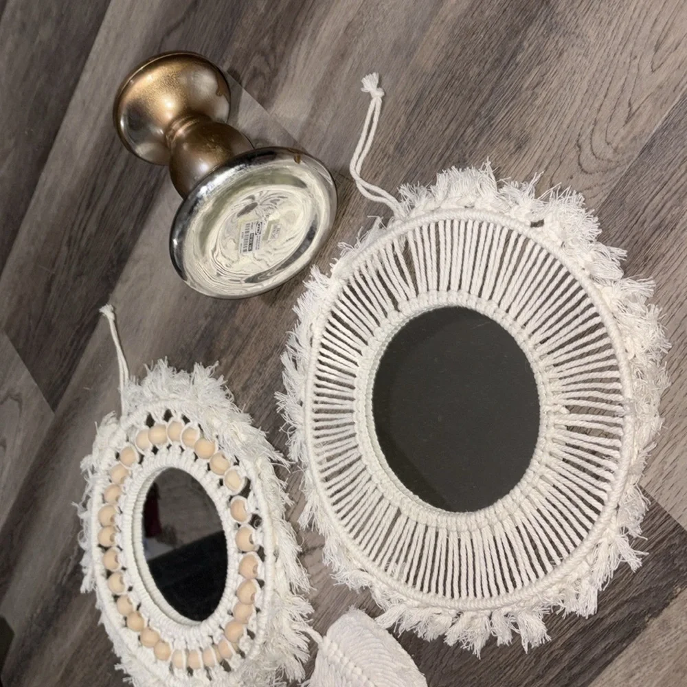 Bohemian Cream Wall Decor Set
